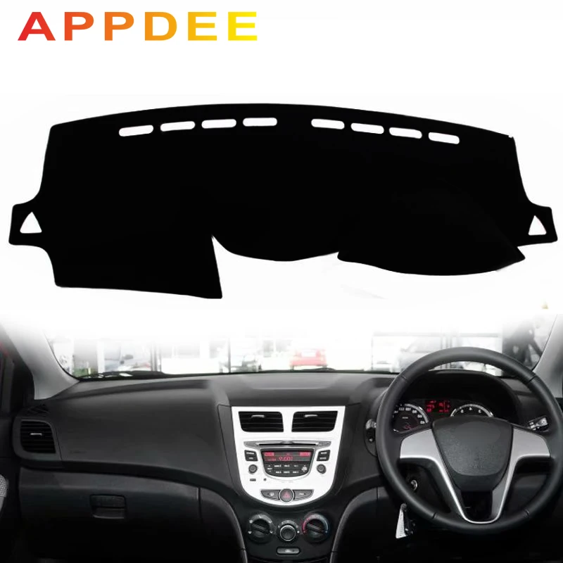 APPDEE для Hyundai I25 Accent Solaris Verna 2010 2012 2013 2016 чехлы стайлинга автомобиля коврик приборной