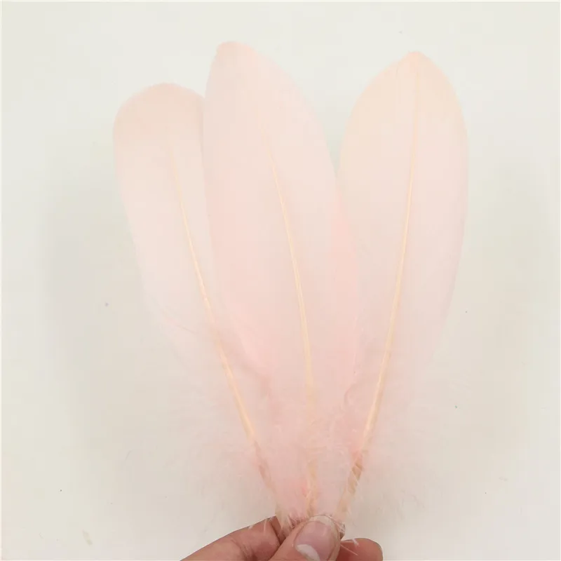 Швейные аксессуары 10 шт./лот свободные румяна розовые гусиные сатинеты перышки