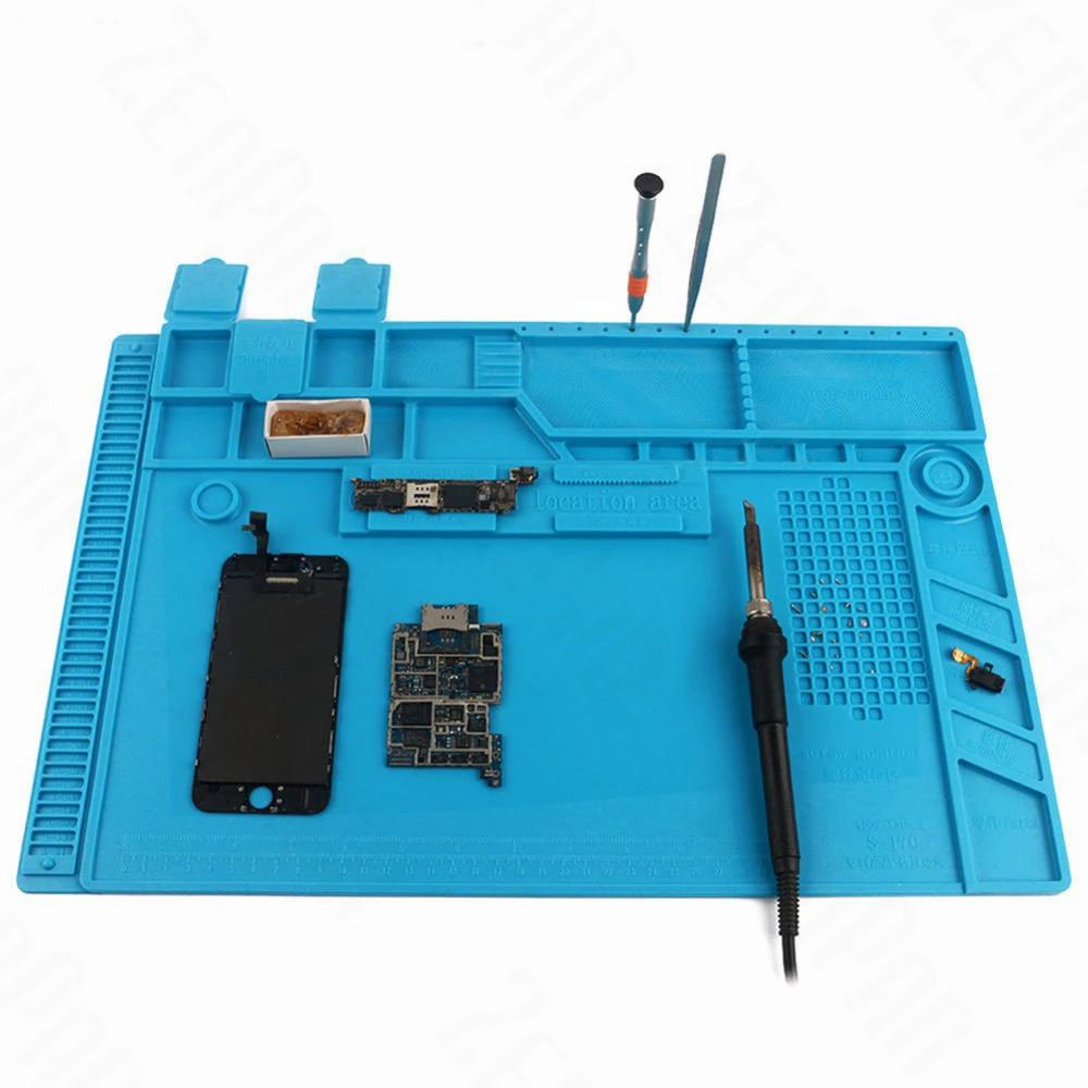 S 170 480x318 мм силиконовый коврик Рабочий стол теплоизоляция платформа обслуживания
