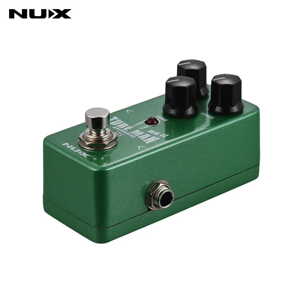 NUX NOD 2 TUBE MAN MK II педаль для гитарного эффекта овердрайв полностью металлический
