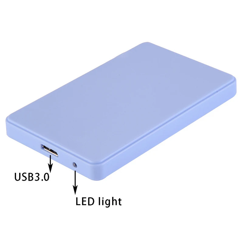 USB 3 0 SATA HD Box 1 ТБ HDD жесткий диск внешний корпус чехол 2 средство резервного
