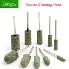 5 шт. кунжута вал монтированная резина с абразивная шлифовальная насадка для полировки Полировка колеса электрический шлифовальный инструмент для вращающихся инструментов Dremel