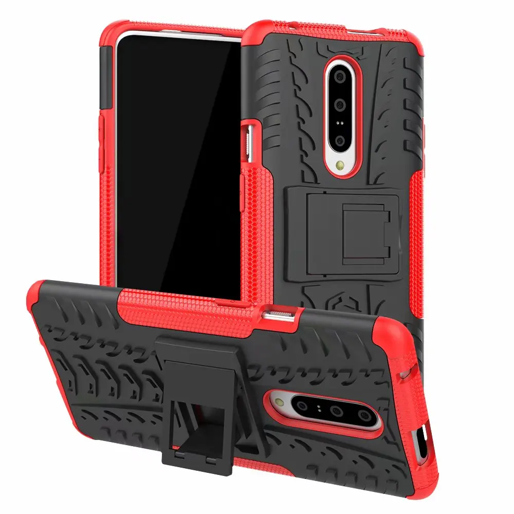 

100pcs/Lot For Oneplus Nord N20 N200 2 CE 9R 9 N10 N100 8T Pro 5G 2 in 1 Combo Armor Hybrid TPU+PC Hard Stand Heavy Duty Case