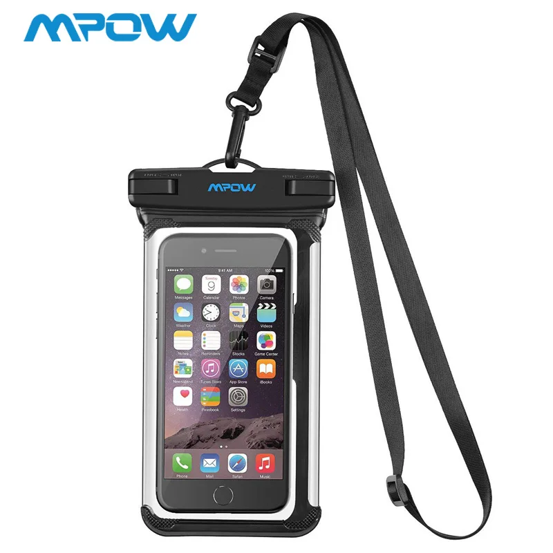 Mpow IPX8 водонепроницаемая сумка чехол для телефона сумки плавания подводный Чехол