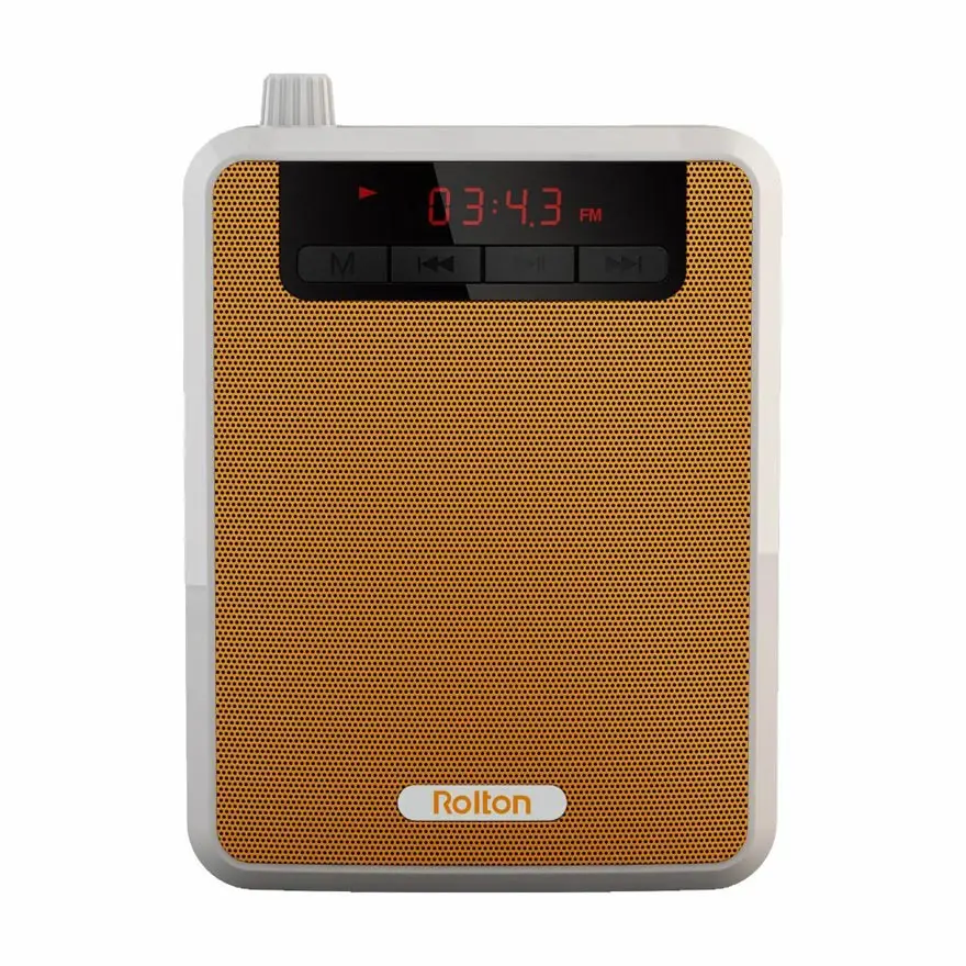 Портативный голосовой усилитель Rolton K300 поддержка fm радио TF MP3 динамик внешний