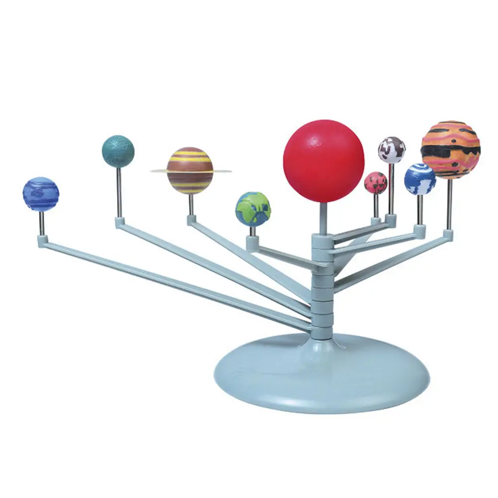 1 шт. детские развивающие DIY девять планет в Солнечной системе планетарий