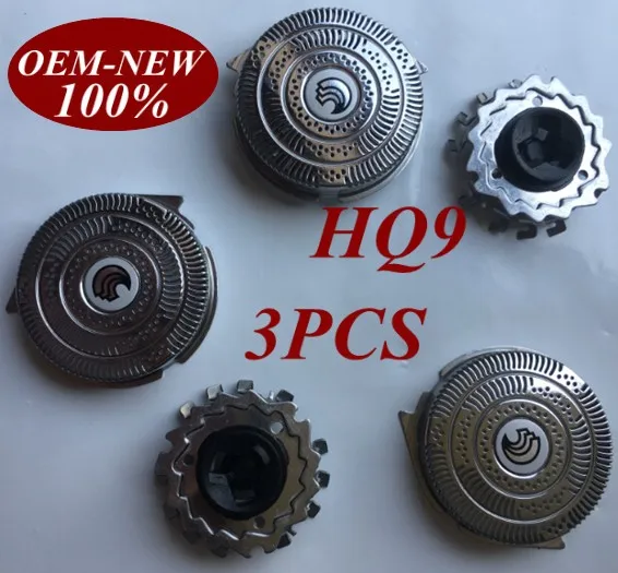 3 шт. новая головка лезвия бритвы HQ9 для Philips HQ8100 HQ8120 HQ8140 HQ8142 HQ8150 HQ8160 HQ8170 HQ8174|replacement