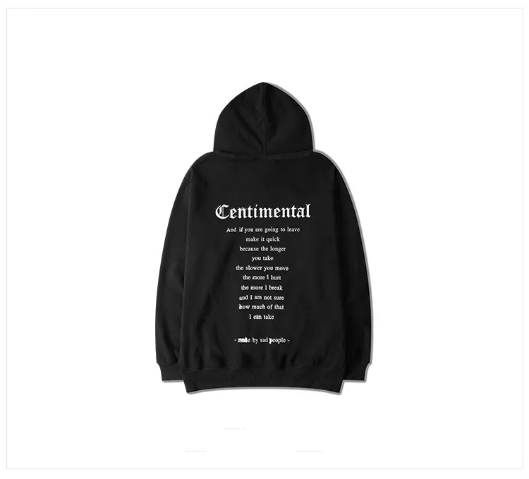 Бренд Темный хип-хоп уличные толстовки F/w флисовый теплый свитер с вырезом лодочкой 3D принт спортивные костюмы толстый слоган пуловер