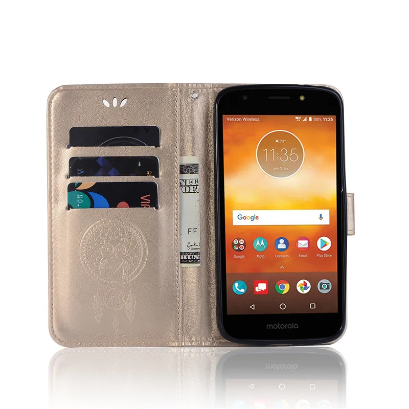 Чехол-книжка для Motorola Moto E5 кожаный чехол-бумажник | Мобильные телефоны и