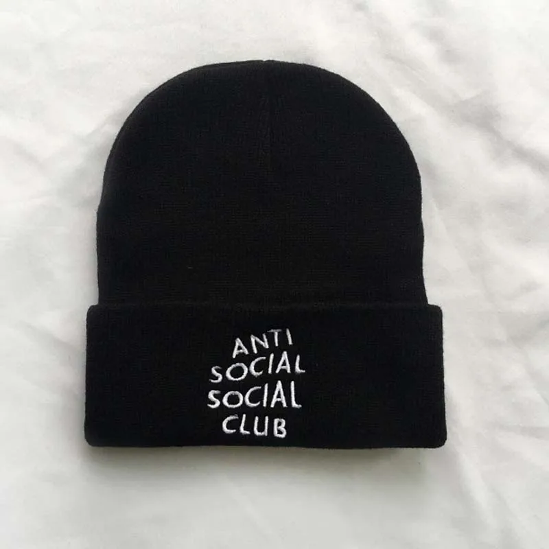P Hot Billie Eilish Beanies for Girls Boys Casual Embroidery Knitted Winter Hat Plain Blank Men Women Hip-hop Skullies Bonnet Cap - Цвет: P