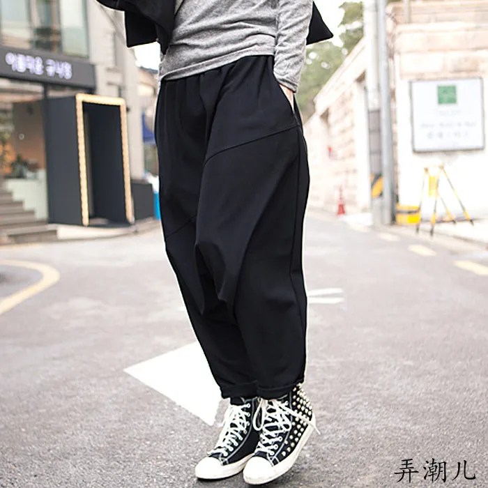 Новинка на заказ от 27 до 44 Мужская одежда повседневные брюки с низким шаговым