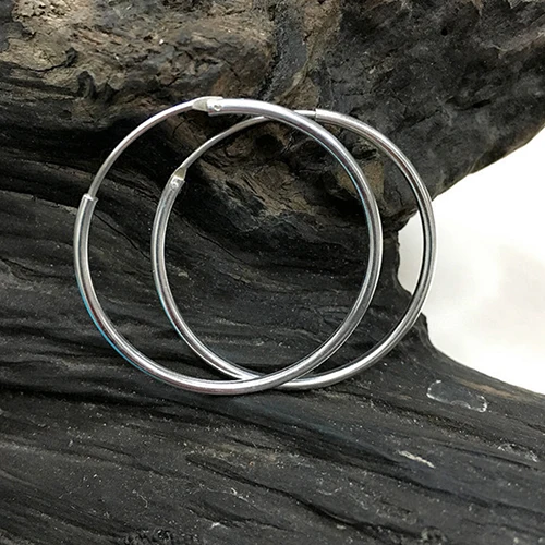 1 пара унисекс посеребренные серьги круглые кольца губы нос шпильки для