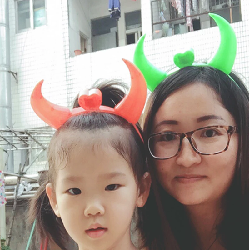 Gafas Led Costume Leds Baby Shower 20pcs/lot Flashing Ox Horns Luminous Toys Light Up Headwear For Party Concert Props Glowing | Дом и сад