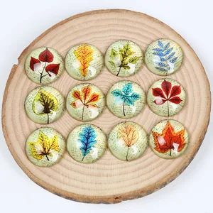 Кабошон стеклянный reidgaller, 30122025 мм, Микс ручной работы