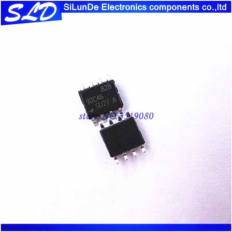 Free Shipping 100pcs/lot AT93C46-10SU-2.7 AT93C46-10SU AT93C46 93C46 SOP8 | Электроника