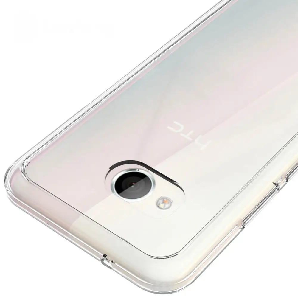 Гибридный жесткий прозрачный чехол для HTC U11 жизнь просвечивающийся