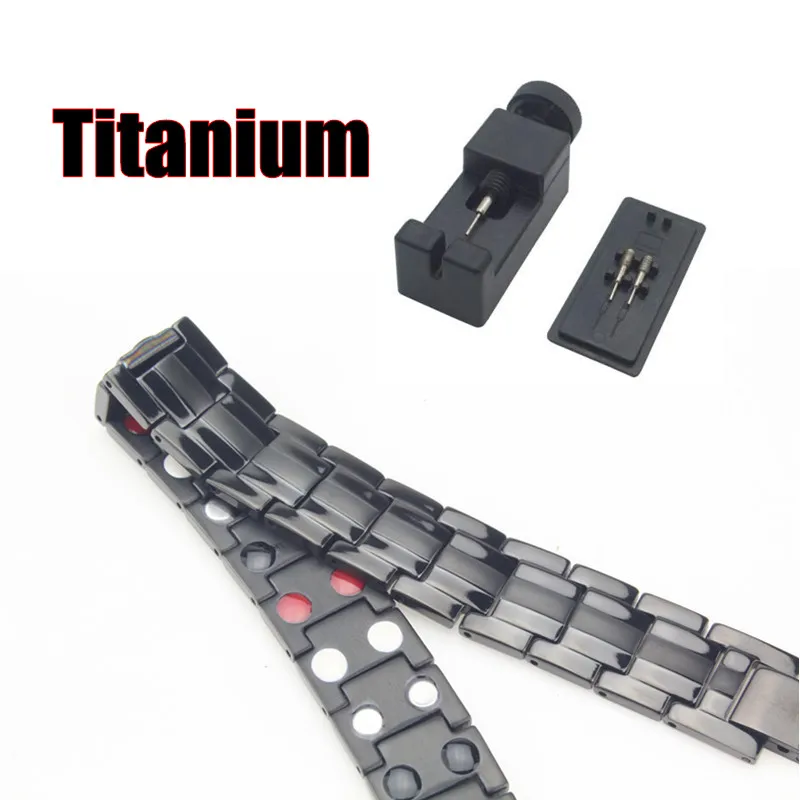 Энергии здоровья Мужчин и Женщин Браслеты Из Нержавеющей Стали 316L из Черного или