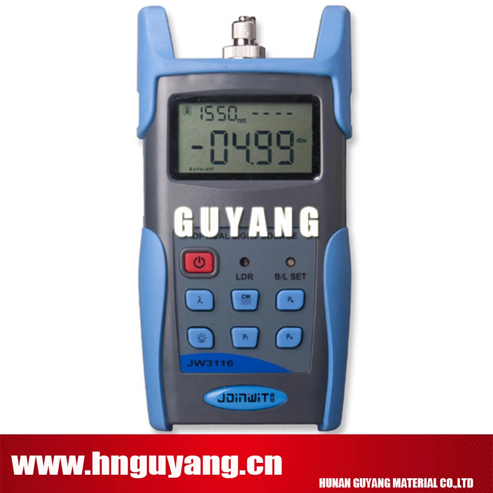 

JW3116 1310 нм портативный волоконно-оптический источник света SM с разъемом FC SC ST