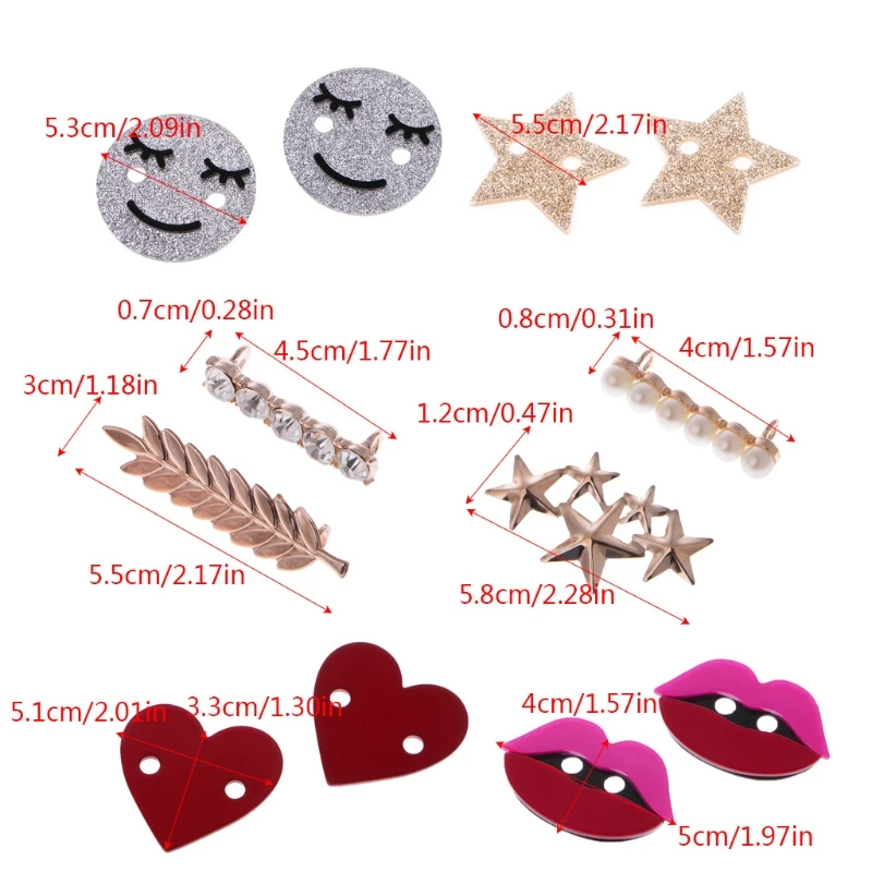 

1pair Shoelaces Clips Decorations Charms Faux Pearl Rhinestone Shoes Accessories Gifts