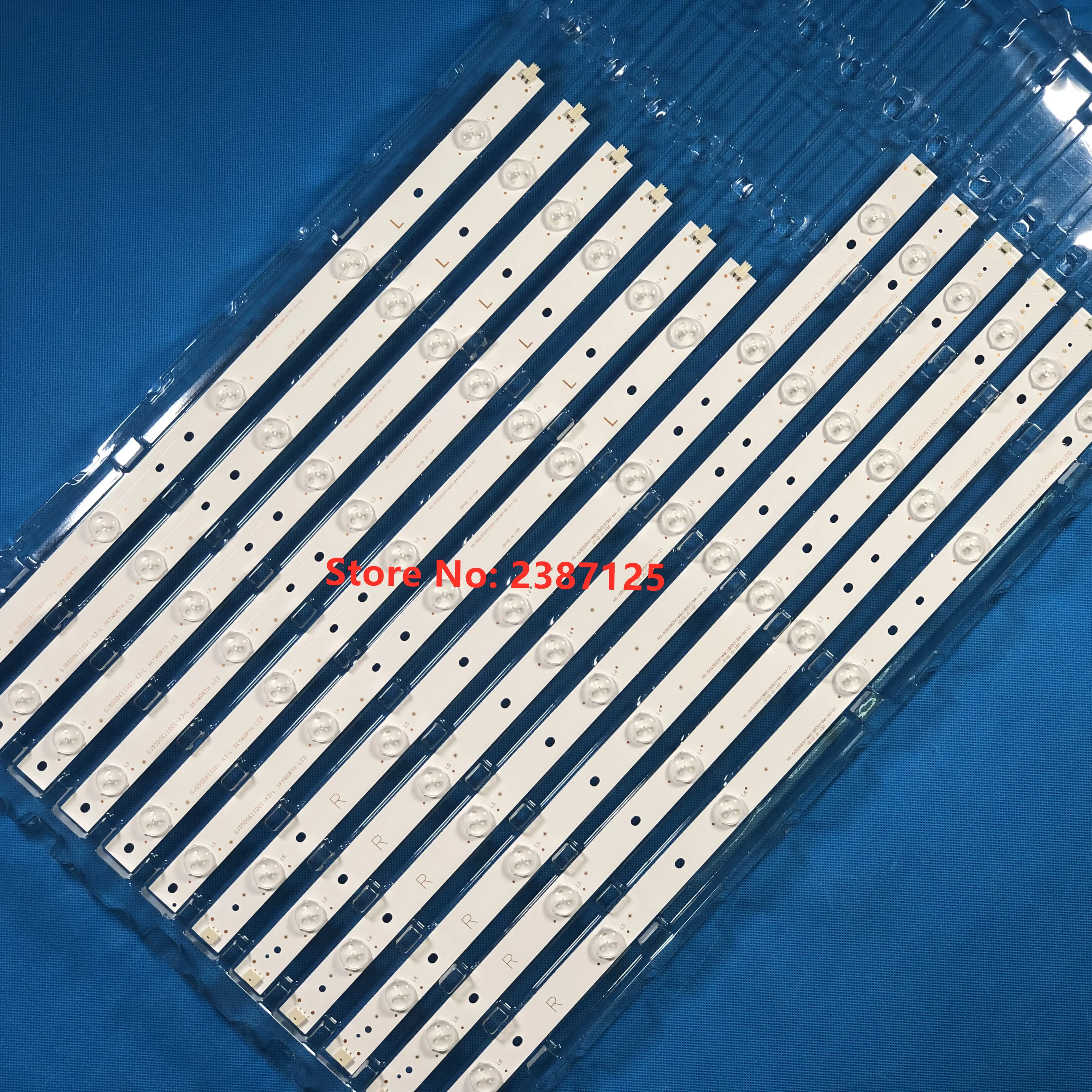 Светодиодный Подсветка полосы для АОС 50 &quotТВ LC 50LB261U YX 50018014 500TT26 50PUF6061/T3 50PFL6340/T3