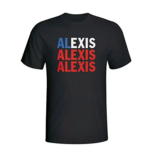 2018 Мужская футболка с логотипом Алексиса Санчеса Чили футболки из 100% хлопка для