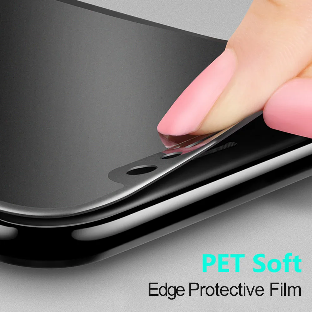 SMORSS 3 шт Blu-Ray Защитная пленка для телефона iphone X матовое HD закаленное стекло 5D