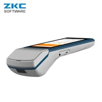 gprs wcdma wifi nfc android touch screen smart restaurant handheld mobile all in one tablet pos terminal with printer zkc5501