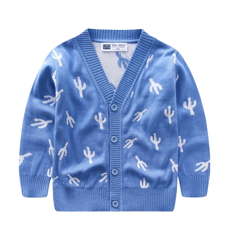 Популярная детская одежда Детское пальто кардиган для мальчиков сезон