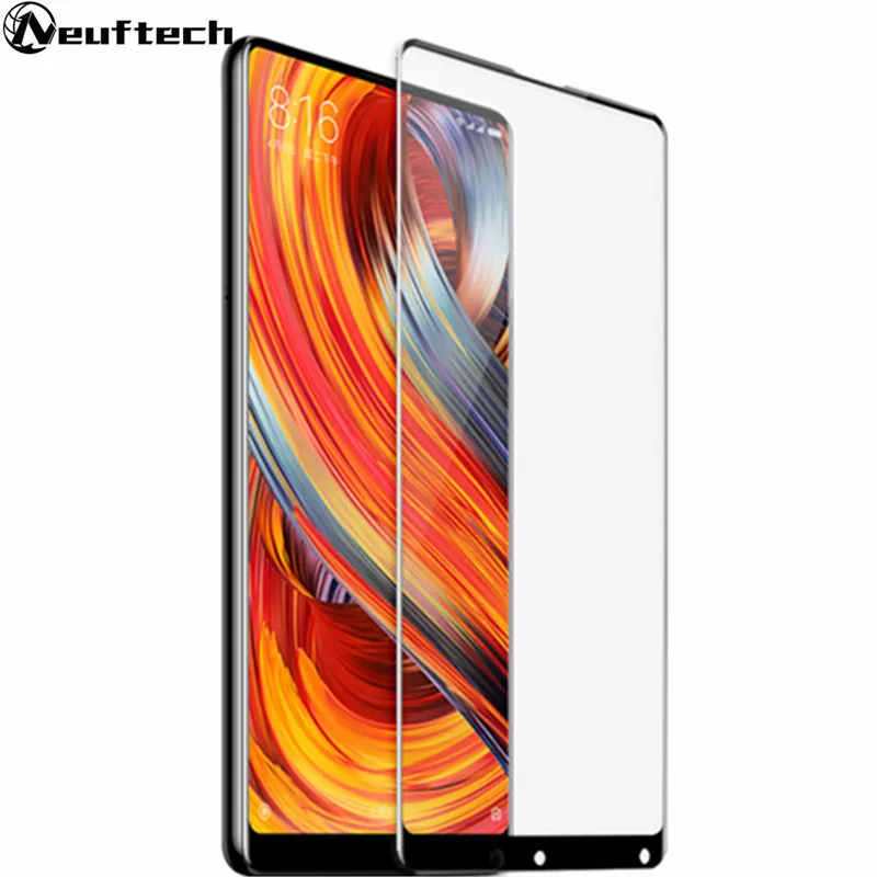 2.5D с уровнем твердости 9 H полное покрытие закаленное Стекло для Xiaomi mi Mix 2 S X2S