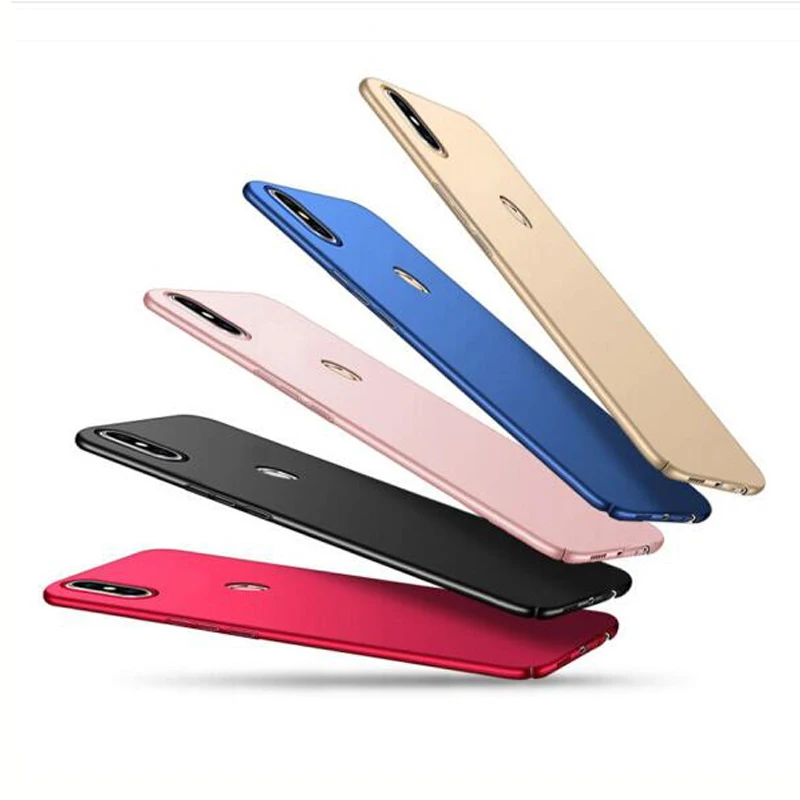 Оригинальный чехол для Xiaomi Redmi Note 5 Pro задняя крышка 360 Жесткий ПК тонкий