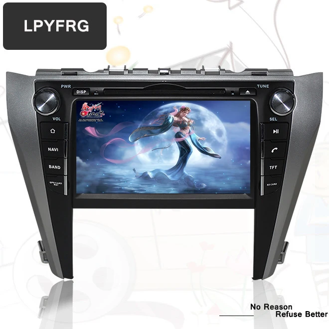 1024*600 2 Din Восьмиядерный " Android 9,0 автомобильный DVD gps навигатор для Toyota Camry- головное устройство автомобиля стерео радио