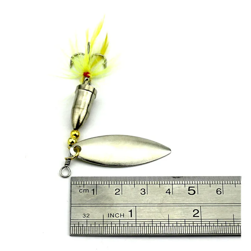 Рыболовные приманки * рыболовные с перьями и тройными крючками|spinner fishing|cuilleres de