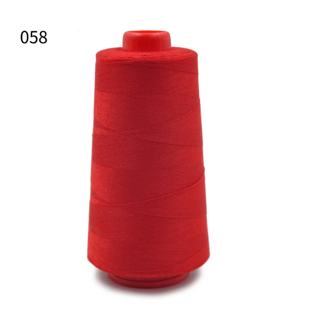 3000 ярдов ниток для шитья красная нить вышивки промышленная оверлочная швейная