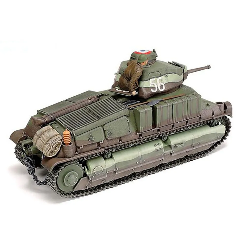 Tamiya 35344 1/35 французский Танк среднего размера Somua S35 Военная сборка модель AFV