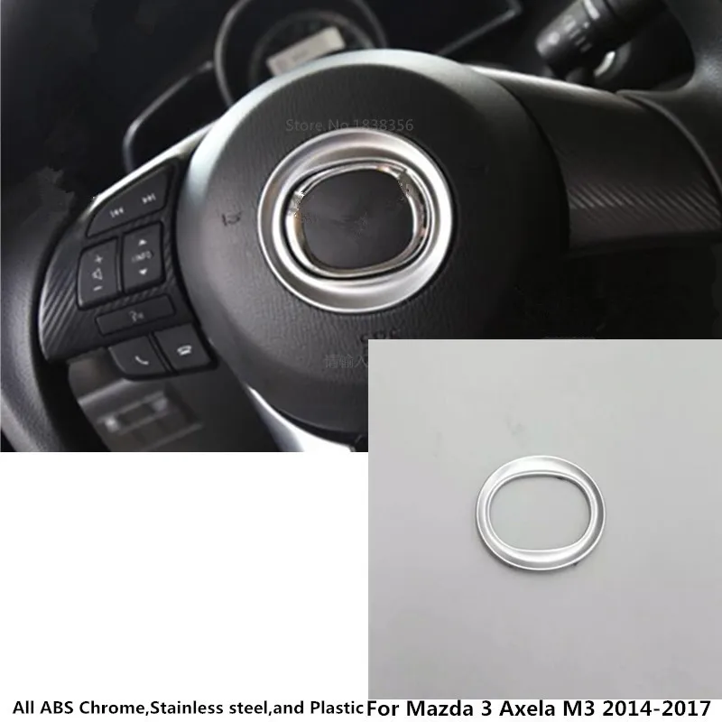 1 шт. матовая накладка на руль для Mazda 3 Axela M3 2014 2015 2016 2017 2018 2019|Наклейки автомобиль| |