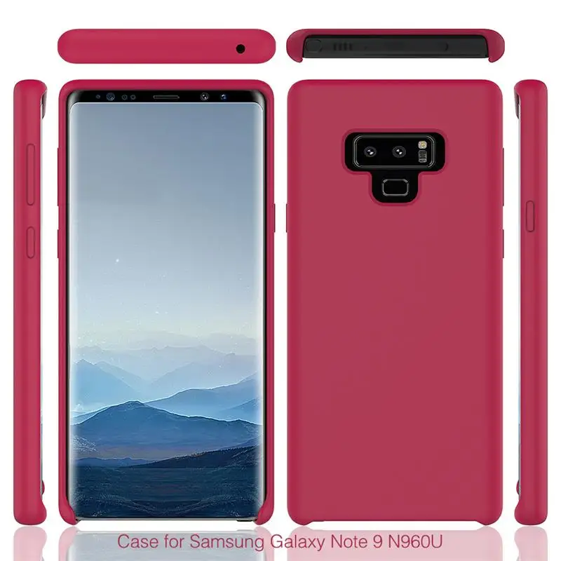 Для samsung Galaxy S8 примечание 9 note8 силиконовый чехол встроенный микрофибры Shell мягкий