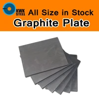 graphite plate panel sheet high pure carbon graphite electrode plate pyrolytic graphite carbon sheet high purity mould diy use