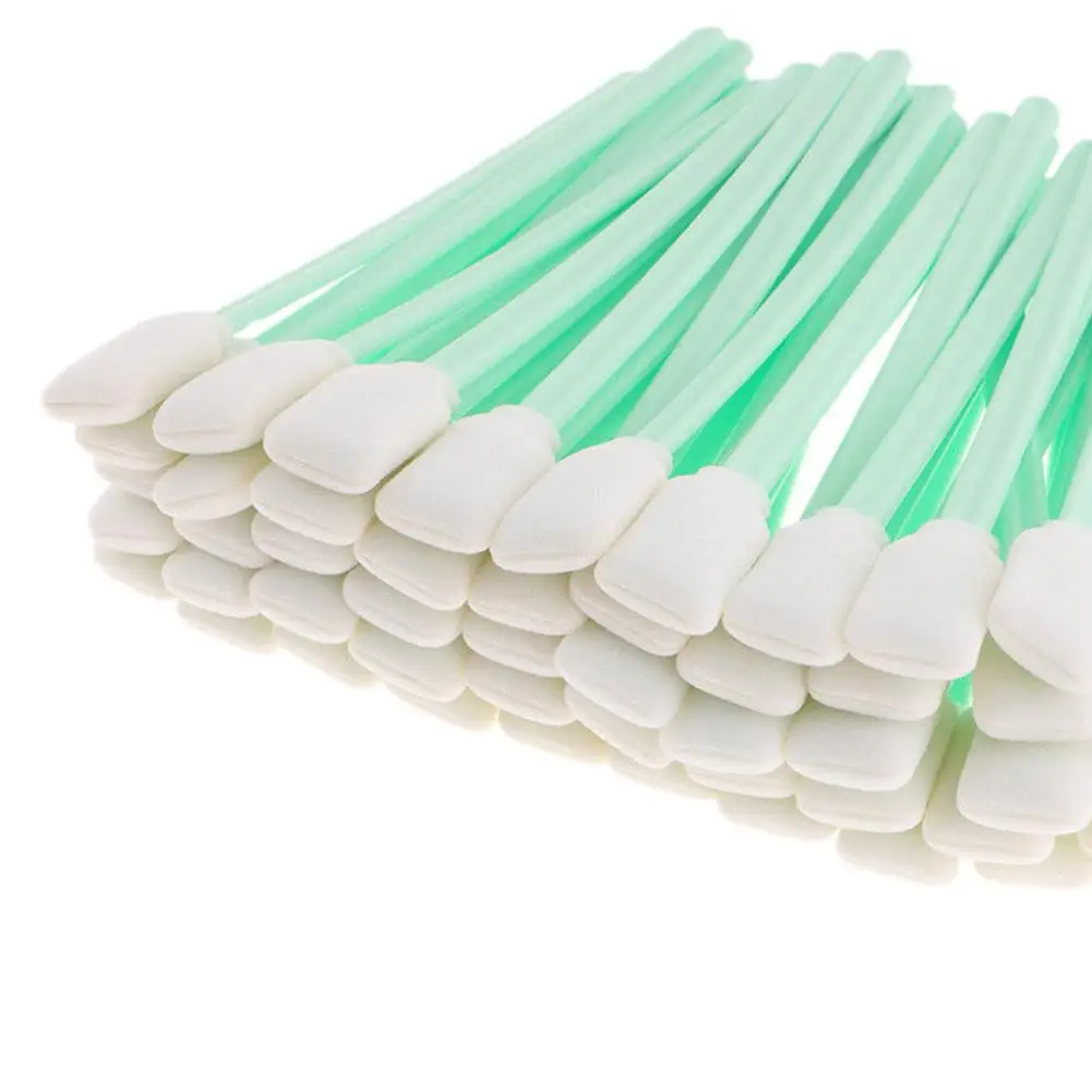 500 шт растворитель губчатая головка пены тампоны для очистки аппликатор 3D