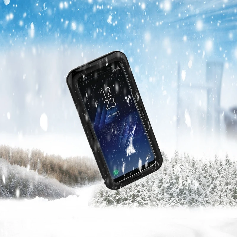 Водонепроницаемый Чехол IP68 100% чехол для Samsung Galaxy S8 / Plus подводный пластиковый