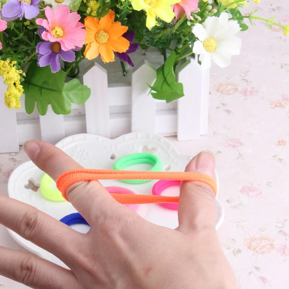 Горячая Распродажа 90 шт./упак. Новая эластичная повязка на голову милые