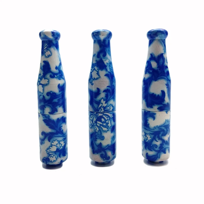 Керамическая дымовая металлическая трубка креативная курительная травяная