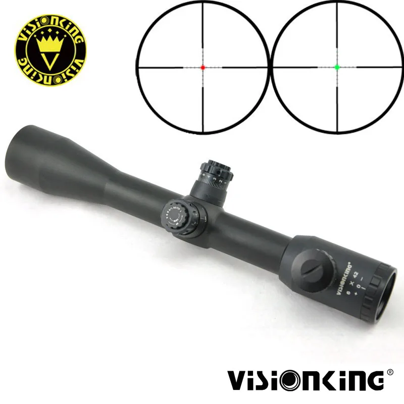 Прицел Visionking 6X42 дальний водонепроницаемый 30 мм трубка с подсветкой Ar 15 m16
