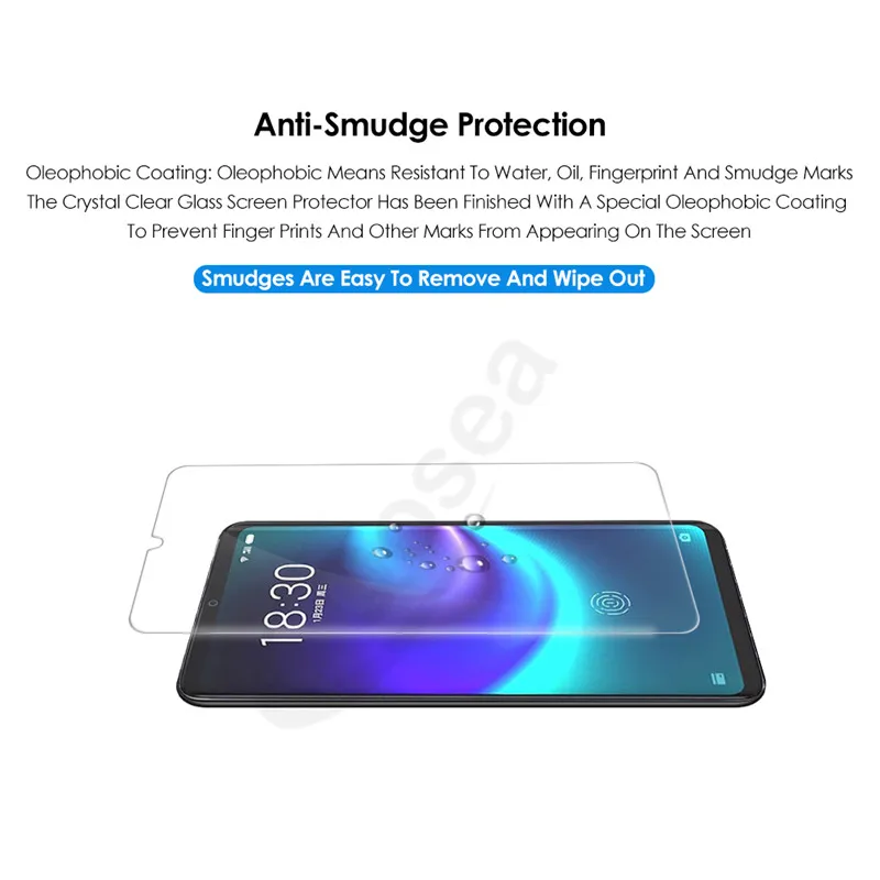 2 шт. телефон экран протектор для Meizu Zero закаленное стекло 2.5D Arc 9 H ультра тонкий