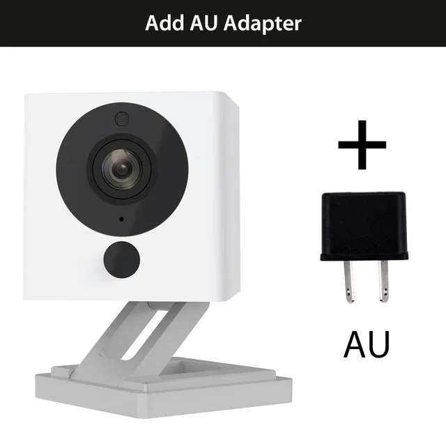 Оригинальная смарт-камера Xiaomi Mijia CCTV Xiaofang с цифровым зумом, IP 110 градусов, F2.0, 8X1080 P, wifi, беспроводная камера с управлением, ночное видение - Цветной: and AU plug
