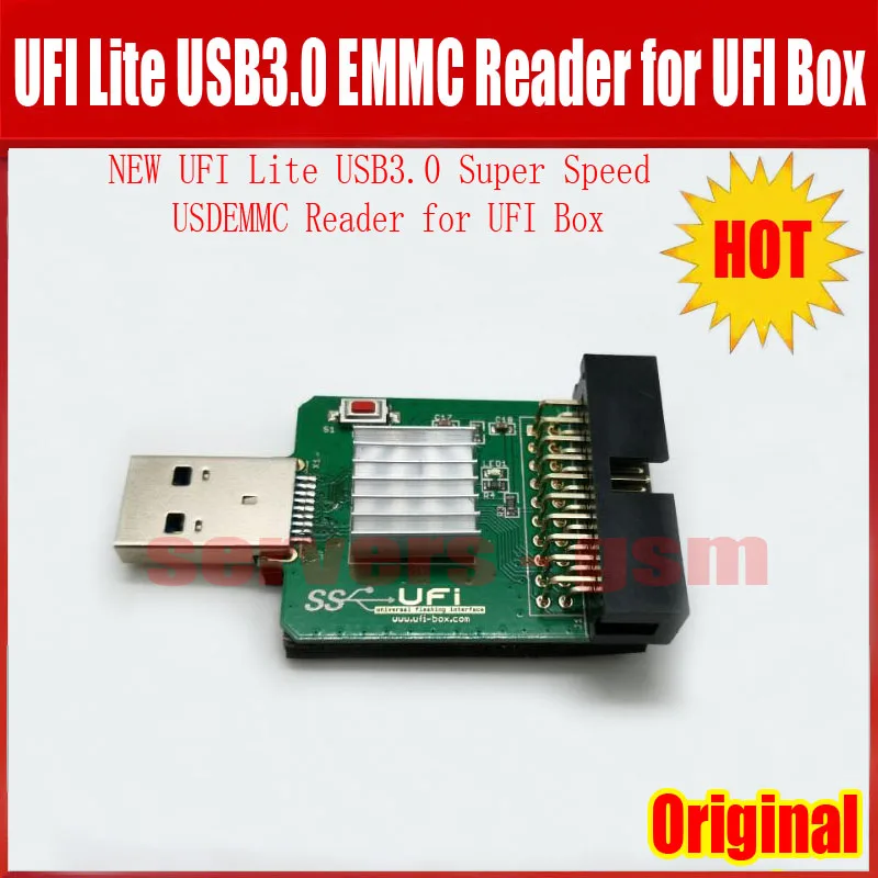 UFI Lite USB3.0 Супер скорость USD/EMMC Reader для UFI Box