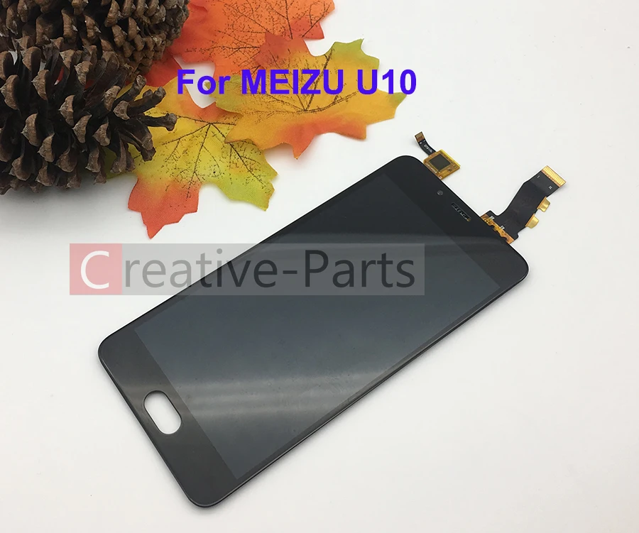 Original LCD For U10 Black or White Color With Touch Glass Digitizer Assembly Display Screen Replacement Parts | Мобильные телефоны