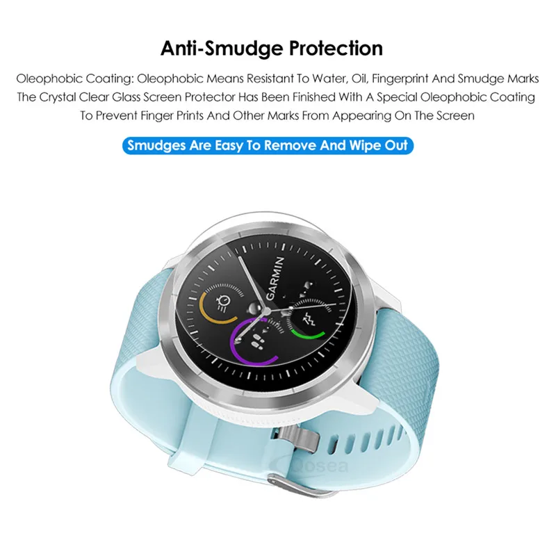 2 предмета для смарт-часов Garmin Vivoactive 3 тренажер с уровнем твердости 9 H закаленное Стекло для Garmin Forerunner 645 235 920XL S60 Fenix 5S Защитная пленка для часов