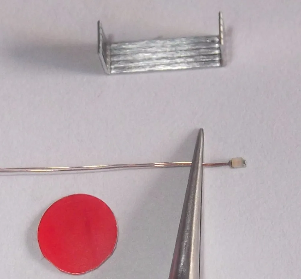 Q0603R 20 шт предварительно паянный SMD светодиод 0603 красный 0 1 мм эмалированный