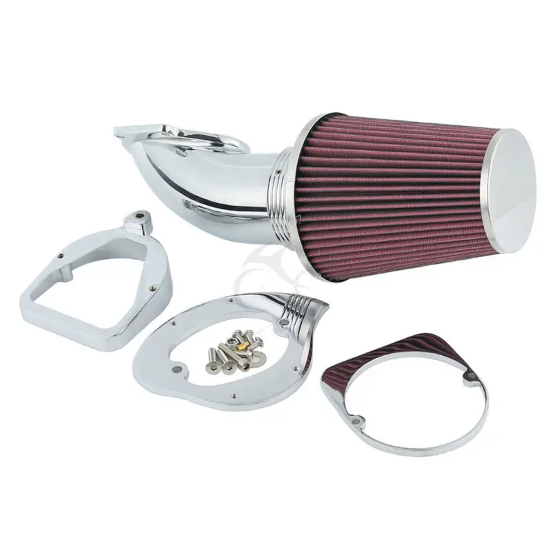 

Motorcycle Air Cleaner Cone Intake Filter For Honda Shadow Spirit 750 1998-2013 2012 2011 2010 2009 Chrome