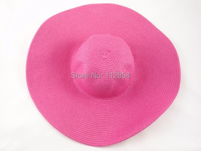 Шляпа женская Соломенная Складная с широкими полями 100 шт./лот | Аксессуары для